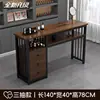 Conjunto de Mesa e Cadeira para Manicure Estilo Retrô, Mesa Simples e Fashion para Manicure Individual e Dupla, Preço Especial, Mesa Econômica para Salão de Manicure Estilo Japonês