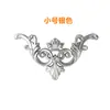 Líneas decorativas de pvc flor de esquina muebles europeos accesorios de plástico flor de esquina de plástico zapato suave tallado calcomanías para gabinete de vino marco