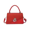 Tendência de Moda 2026 Bolsa Transversal Casual Feminina de Ombro Verão Novo Estilo Elegante Simples e Única Pequena Bolsa Quadrada