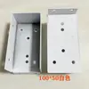 Porche de Sol Código de Ángulo de Instalación Rápida Conector de Tubo Cuadrado de Acero Inoxidable Colgador Fijación de Instalación Tubo Cuadrado Universal