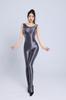 Pearl love masculino e feminino alta elasticidade Europeu e Americano tamanho grande brilho oleoso sedoso sexy transparente respirável body justo