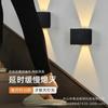 Luz de Pared LED Magnética Inalámbrica con Sensor de Movimiento Recargable para Interior, Minimalista Montada en la Pared para Pasillo, Hotel Transfronterizo, Mesita de Noche