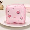 Bolsa de almacenamiento de toallas sanitarias con diseño de niña y tía, de gran capacidad, con diseño de luna y niña, portátil, para viaje