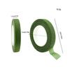 Material DIY artesanal Haste para guirlanda de jardinagem Fita de borda Fita de papel Acessórios florais Filme de embalagem de jardinagem verde