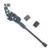 Bicicleta Mountain Bike Liga de Alumínio Suporte Único Suporte Lateral Rack de Estacionamento Comprimento Ajustável Dobrável Suporte de Bicicleta Ciclismo