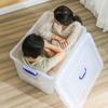 Caja de almacenamiento transparente de plástico al por mayor caja de acabado para artículos diversos del hogar caja de almacenamiento de juguetes caja de almacenamiento para ropa para coche procesamiento
