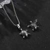 Collar de Tortuga de Acero Inoxidable Colgante de Tortuga Venta Caliente en Amazon AliExpress Accesorios para Llavero SP917-928