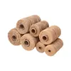 Corda de cânhamo fina selecionada cuidadosamente de 1-20mm tecida à mão acessórios decorativos de corda de cânhamo para DIY etiqueta de pendurar de corda corda para bolsa de compras