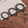 Pulsera Personalizada de Suministro en Vivo Esmalte Gris Fragante Pulsera de Cuentas Redondas Esmalte Gris Fragante Joyería para Hombres y Mujeres Tono de Sacudida Pequeño Libro Rojo