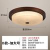Nueva Lámpara de Techo China Lámpara de Pasillo Americana Puerta de Cristal Pasillo Dormitorio Balcón Exterior Inducción Exterior Lámpara de Jardín