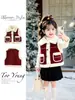 Elegante Chaleco Grueso de Lana de Cordero para Niñas Otoño/Invierno, Chaleco Bebé Estilo Nuevo 2026 con Forro de Felpa, Ropa de Abrigo de Invierno para Niños