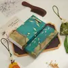 Caja de regalo clásica de papel estilo chino con tapa y base, adecuada para peines, pulseras de semillas de Bodhi y otros artículos; caja de embalaje rectangular, exquisitamente diseñada