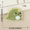 Etiqueta de Bordado Original Lixin Parche de Animales de Dibujos Animados Lindos Accesorios para Ropa Pegatina de Bordado DIY Pegatina de Tela Autoadhesiva