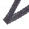 Ropa lista para usar Encaje elástico Lencería Joyería Muñeca Diente decorativo Cinturón DIY Borde de capullo Elástico ondulado Banda elástica