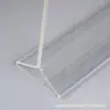 Tarjeta de mesa A4 acrílico transparente Tarjeta de mesa A5 Tarjeta de menú A6 Etiqueta de precio