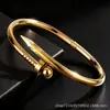 Pulseras Transfronterizas Europeas y Americanas de Alta Calidad, Sin Decoloración, Pulseras Sencillas de Acero de Titanio, Pulseras de Acero Inoxidable, Joyería para Mujer al por Mayor
