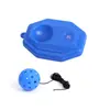 Entrenador de pelota de un solo pico transfronterizo, pelota de PE de 40 agujeros de alta elasticidad con agujero, base para práctica de Pickleball para principiantes