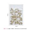 1440 Decorações de Diamante Branco com Fundo Pontiagudo para Unhas, Strass Céu Estrelado Tcheco, Strass de Vidro Transparente, Arte para Unhas com Flores Secas