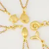 Collar Colgante de Estrella de Mar con Sentido de Diseño de Personalidad Transfronterizo Europeo y Americano para Mujer Celebridad de Internet Cadena para Clavícula Fría de Moda Disparo Callejero Concha