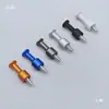Peças Embutidas de 8mm, Porca de 10mm, Espaçador de 15mm, Acessórios para Painel Perfurado de Alumínio, Gancho de Haste Sólida de Alumínio para Pendurar