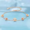Pulsera pequeña de cintura para hombre y mujer de plata de ley S925, estilo TikTok, explosiva, elegante, combinable con todo, con números romanos de lujo, ideal como regalo.