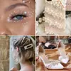 Parches de Perlas de Imitación de Colores de Venta Caliente Europeos y Americanos Cuentas Multicolores Planas de Simulación DIY Cuentas Semicirculares para Ropa Accesorios para el Cabello