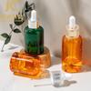 Nueva Botella Gotero de Vidrio Volcánico de 30ml, Botella de Vidrio para Aceite Esencial de Belleza, Material de Empaque para Botella de Aceite Esencial de Gama Alta