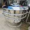 Máquina de Peneirar Vibratória Redonda Usada Máquina de Peneirar Material Comercial de Aço Inoxidável Peneira Vibratória Usada