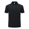 Camisa Polo com Zíper Parcial Uniforme de Trabalho para Uso no Verão da Empresa, Loja Nio 4S Oficina Mecânica Showroom de Vendas Camiseta de Negócios com Estampa de Logo
