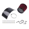 Kit Universal de Filtro de Ar de Admissão Cônico Redondo de Alto Fluxo de 3 Polegadas (76mm) para Carros, Caminhões e SUVs