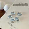Rhinestones para Uñas de Huevo de Paloma K9, Rhinestones Ovalados Grandes Blancos Transparentes Súper Brillantes de Celebridad de Internet, Bolas de Rhinestone para Uñas Terminadas