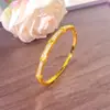 Nuevo Estilo Chino Antiguo Arena Dorada Diamante Blanco Hebilla en Forma de X Pulsera Simple y Moderna Joyería para Parejas Fabricante de Gama Alta Venta al por Mayor