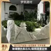 Instalaciones de Esculturas Personalizadas de Piedra Artificial, Decoraciones de Arte Moderno para Oficinas de Ventas y Salas de Exposiciones, Esculturas Personalizadas Huecas de Piedra Artificial