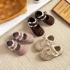 Zapatos de piel de lunares estilo francés 2026 primavera/otoño nueva versión coreana para niñas, zapatos de princesa con lazo y suelas suaves