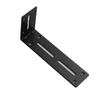 Conector Laminado Código de Ângulo com Furo Longo Conector Multifuncional Código de Ângulo Ajustável Espessamento Ajustável Suporte de Código de Ângulo Reto de 90 Graus