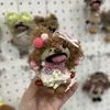Boneca Pingente DIY Feita de Cascas de Frutas, Mesmo Estilo das dos Pontos Turísticos, Terapia Sonora Personalizada com Manivela de Casca de Fruta, Presente de Formatura
