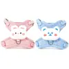 Correa de gato de dibujos animados, cuerda ajustable para pasear gatos, arnés lindo para gatos para uso en exteriores, diseñado para no constreñir el cuello