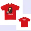 Camiseta Manga Curta da Marca Japonesa Tendência Bape com Estampa Camuflada de Macaco Dormindo e Cabeça de Macaco, Camiseta de Verão para Casais, Camiseta Curta Casual Esportiva de Meia Manga
