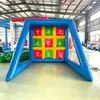 Accesorios Inflables para Actividades Divertidas Transfronterizas Portería de Fútbol Inflable Campo de Nueve Cuadrados Juegos Interactivos Físicos para Team Building al Aire Libre
