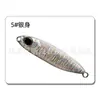 Placa de Hierro con Anzuelo Simple y Doble Señuelo de Plomo Peces Falsos Señuelo de Pesca con Lentejuelas para Lubina de Agua Dulce y Salada, Pez Mandarín, Caballa y Pez Mandarín Usando Técnica de Pesca al curricán