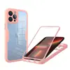 Shell Film Integrado iPhone16 Phone Case Apple 14Promax Resistente a quedas 13 All-inclusive 12 Capa protetora transparente