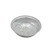 Molde Redondo de Papel de Aluminio para Freidora de Aire, Caja Cuadrada de Papel de Aluminio para Hornear, Bandeja Desechable de Papel de Aluminio para Horno para Barbacoa