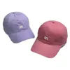 Nova Boné de Beisebol Verão Feminino Secagem Rápida Moda Coreana Simples Letra m Versátil Aba Curva Chapéu de Sol Boné Bico de Pato