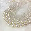 Collar Pulsera de Perlas de Vidrio Swarovski de Alta Calidad con Cuentas Accesorios para Collares Perla de Concha de Alta Calidad