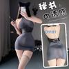 Talla grande Ropa Interior Sexy para Mujer Encaje Lindo Libre Conejita Uniforme Sexy Tentación Traje de Malla Encanto de Medianoche