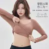 Venda Direta de Fábrica Bestseller Transfronteiriço Aquecimento Outono/Inverno com Bojos Não Precisa de Sutiã Camada Base Amiga da Pele Sensação de Pele Nua Roupa Íntima