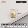 Manija de Cajón de Aleación de Zinc Estilo Francés, Manija de Puerta de Gabinete, Manija de Puerta de Armario, Herraje Minimalista de Lujo Ligero de un Solo Agujero