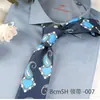 Nueva Corbata para Hombre de Comercio Exterior Estampada Patrón Retro 8cm Traje Formal Corbata Anudada a Mano Fabricante Venta al por Mayor en Stock