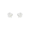 Pendientes Florales de Circonita Retro 2024 Nuevos Calientes Diseño de Nicho de Alta Gama Pendientes de Pétalo Mori Pendientes para Mujer