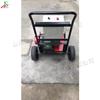 Máquina de lixar pista de plástico, empurrador manual, banco de silicone, máquina de atualização de solo, pequena máquina de lixar quadra de basquete para estádio